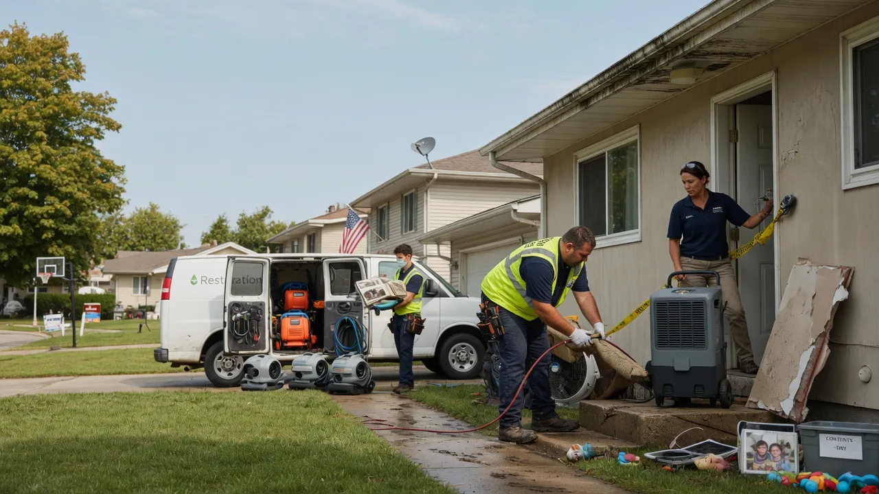 Water Damage Restoration in La Fayette, GA near me